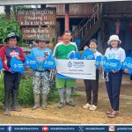 กรุงเทพประกันชีวิต เดินหน้าภารกิจ ใส่ใจสังคม มอบถุงยังชีพช่วยเหลือผู้ประสบภัยเหตุน้ำท่วมฉับพลัน อ.ปง จ.พะเยา