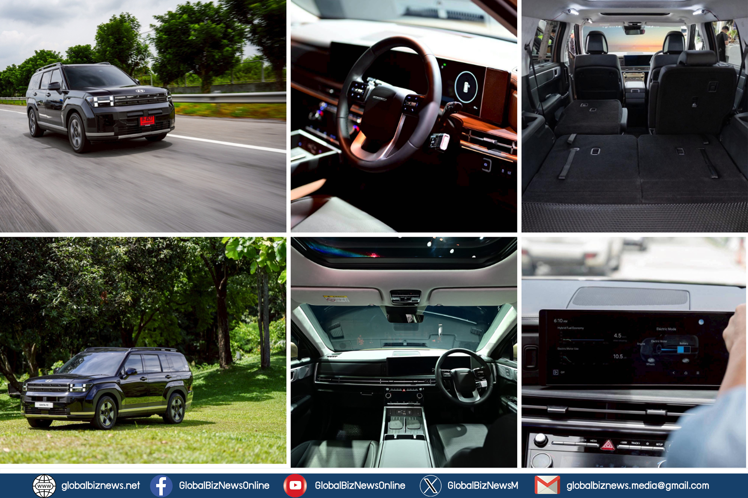 Hyundai all-new SANTA FE Hybrid กวาด 24 รางวัลทั่วโลก